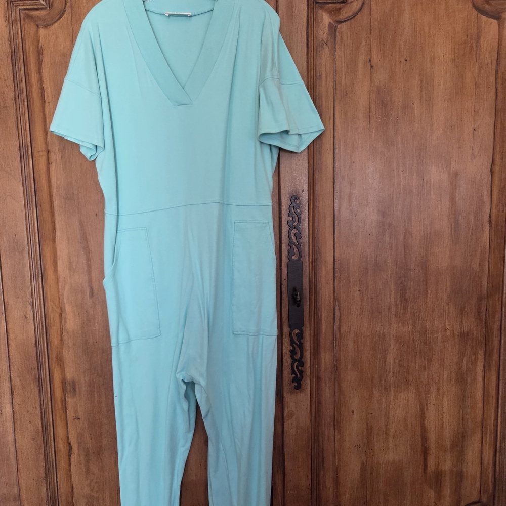 Zenana Outfitters Mint Green Jumpsuit